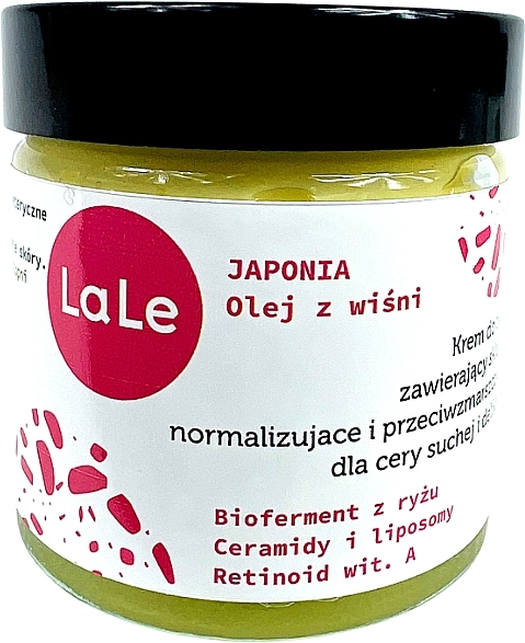 Krem do twarzy Japonia Olej z wiśni - La-Le Face Cream — Zdjęcie N1