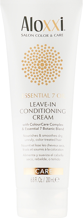 Odżywczy krem do włosów - Aloxxi Essealoxxi Essential 7 Oil Leave-In Conditioning Cream
