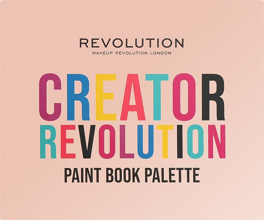 Paleta do makijażu - Makeup Revolution Creator Revolution Face Paint Book Palette — Zdjęcie N2