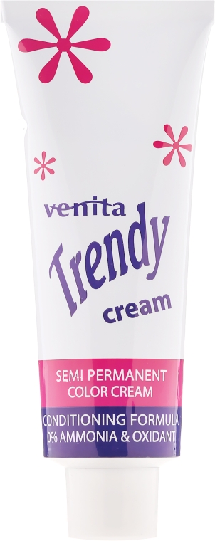 Semi-permanentny krem koloryzujący do włosów - Venita Trendy Color Cream — Zdjęcie N2