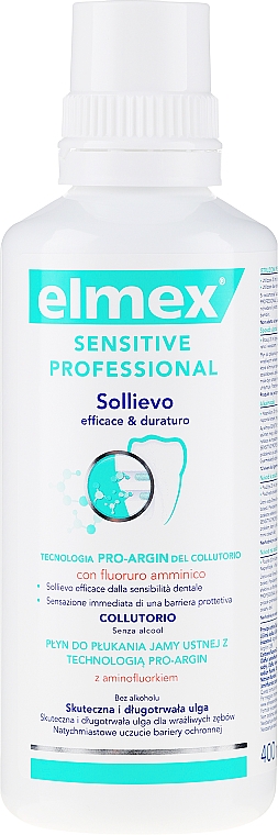 Płyn do płukania jamy ustnej - Elmex Sentitive Professional — Zdjęcie N2