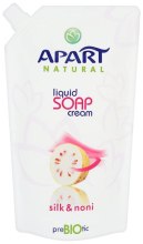 Kup Kremowe mydło w płynie do rąk Jedwab i noni - Apart Natural Silk & Noni Soap (uzupełnienie)