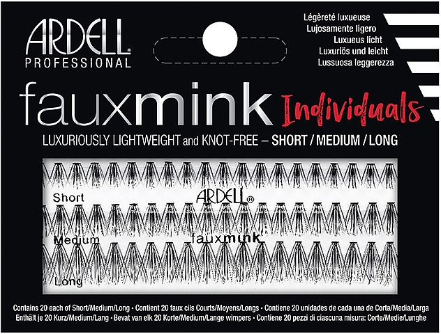 Sztuczne rzęsy - Ardell Faux Mink Individuals Combo Pack  — Zdjęcie N1
