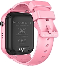 Inteligentny zegarek dziecięcy, różowy - Garett Smartwatch Kids Essa 4G GO — Zdjęcie N2