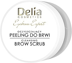 Peeling do brwi - Delia Eyebrow Expert Cleansing Brow Scrub — Zdjęcie N2