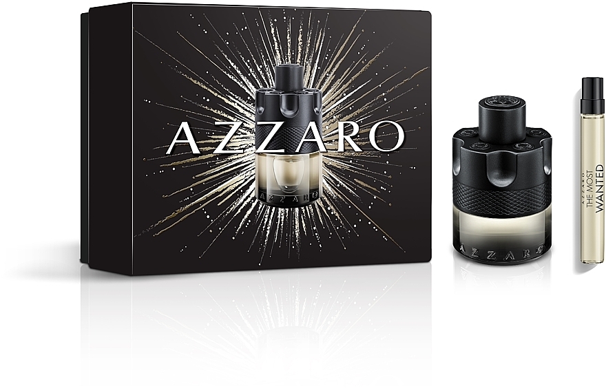 Azzaro The Most Wanted Intense - Zestaw (edt/50 ml+edt/10 ml) — Zdjęcie N1