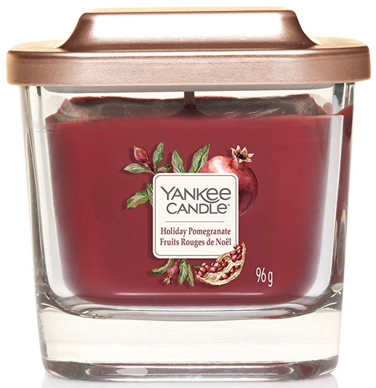 Świeca zapachowa w szkle - Yankee Candle Elevation Holiday Pomegranate — Zdjęcie N2