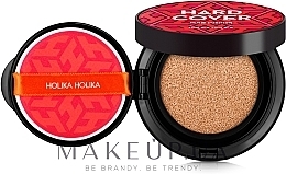 Coushion nawilżający 2 w 1 + uzupełnienie - Holika Holika Hard Cover Glow Cushion Set  — Zdjęcie N1