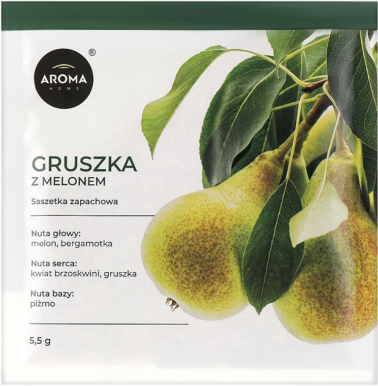 Aroma Home Basic Pear With Melon - Aromatyczna saszetka — Zdjęcie N1