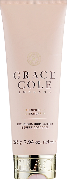 	Masło do ciała Imbir, lilia i mandarynka - Grace Cole England Ginger Lily & Mandarin Luxurious Body Butter — Zdjęcie N1