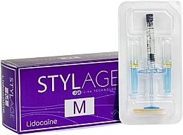 Wypełniacz z kwasem hialuronowym - Stylage M Lidocaine Classic — Zdjęcie N1