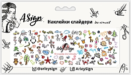 Kup Naklejki do paznokci Rysunki dziecięce - Arley Sign