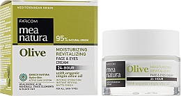 Nawilżający krem rewitalizujący do twarzy i pod oczy - Mea Natura Olive 24h Moisturizing And Revitalizing Face&Eyes Cream — Zdjęcie N2