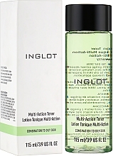 Wielofunkcyjny toner do skóry mieszanej i tłustej - Inglot Multi-Action Toner Combination To Oil Skin — Zdjęcie N2