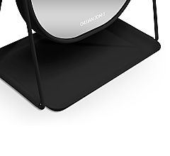 Lustro stołowe na stojaku, 10211-00, czarne - Gillian Jones Table Mirror With Tray Black — Zdjęcie N4