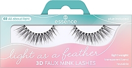Kup Sztuczne rzęsy - Essence Light As A Feather 3D Faux Mink Lashes 02 All About Light
