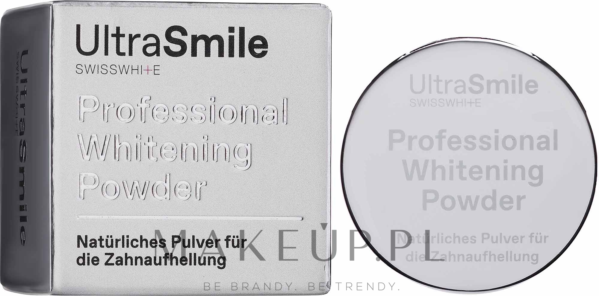 Wybielający puder do zębów - SwissWhite Ultrasmile Professional Whitening Powder — Zdjęcie 20 g