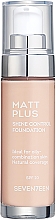 Kup Podkład do twarzy - Seventeen Matt Plus Shine Control Foundation
