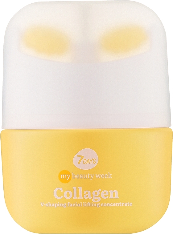 Krem-koncentrat do strefy V twarzy o działaniu liftingującym - 7 Days My Beauty Week Collagen Concentrate — Zdjęcie N1