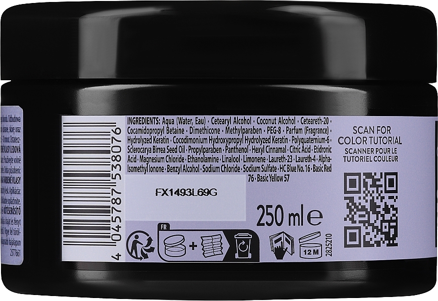 Koloryzująca maska do włosów, 250 ml - Schwarzkopf Professional Chroma ID Bonding Color Mask — Zdjęcie N2