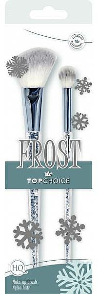 Zestaw pędzli do makijażu Frost, 38266, 2 szt. - Top Choice — Zdjęcie N1
