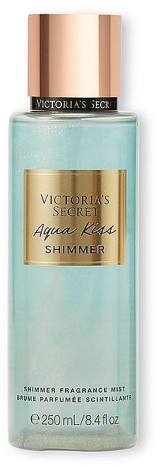 Victoria's Secret Aqua Kiss Shimmer Fragrance Mist - Perfumowany spray do ciała z drobinkami — Zdjęcie N1