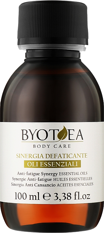 Mieszanka olejków eterycznych Antyzmęczenie - Byothea Essential Oils Body Care — Zdjęcie N1