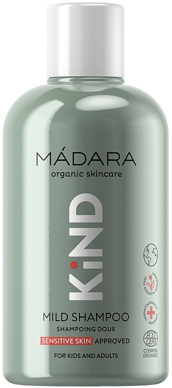 Łagodny szampon do włosów - Madara Cosmetics Kind Mild Shampoo — Zdjęcie N1