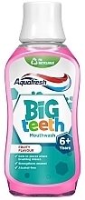 Płyn do płukania jamy ustnej o owocowo-miętowym smaku - Aquafresh Big Teeth 6+ Years Fruity Mint Flavour — Zdjęcie N1