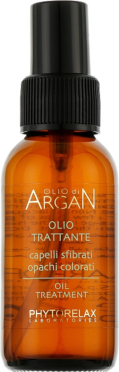 Odżywczy olejek do włosów - Phytorelax Laboratories Olio di Argan Oil Treatment — Zdjęcie N1