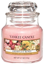 Kup Świeca zapachowa w słoiku - Yankee Candle Fresh Cut Roses