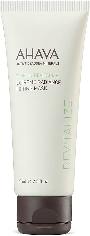 Ekstremalnie liftingująca maseczka do twarzy - Ahava Time to Revitalize Extreme Radiance Lifting Mask — Zdjęcie N1