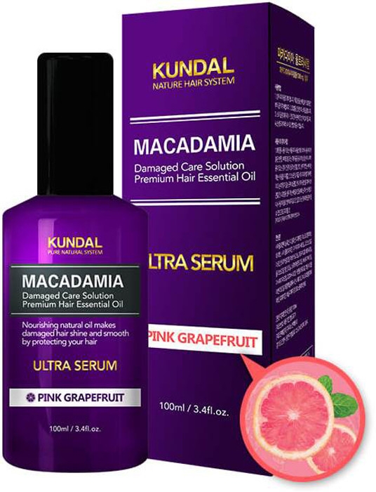 Ultraserum do włosów Różowy grejpfrut - Kundal Macadamia Pink Grapefruit Ultra Serum