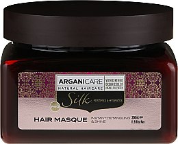 Kup Maska do włosów z proteinami jedwabiu - Arganicare Silk Hair Masque