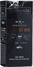 Kup PRZECENA!  Nawilżająco-energetyzujący krem do twarzy dla mężczyzn - Bielenda Only For Men Barber Edition Moisturizing And Energizing Face Cream *
