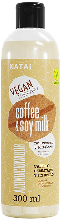 Odżywka do włosów osłabionych i matowych - Katai Vegan Therapy Coffee & Soy Milk — Zdjęcie N1