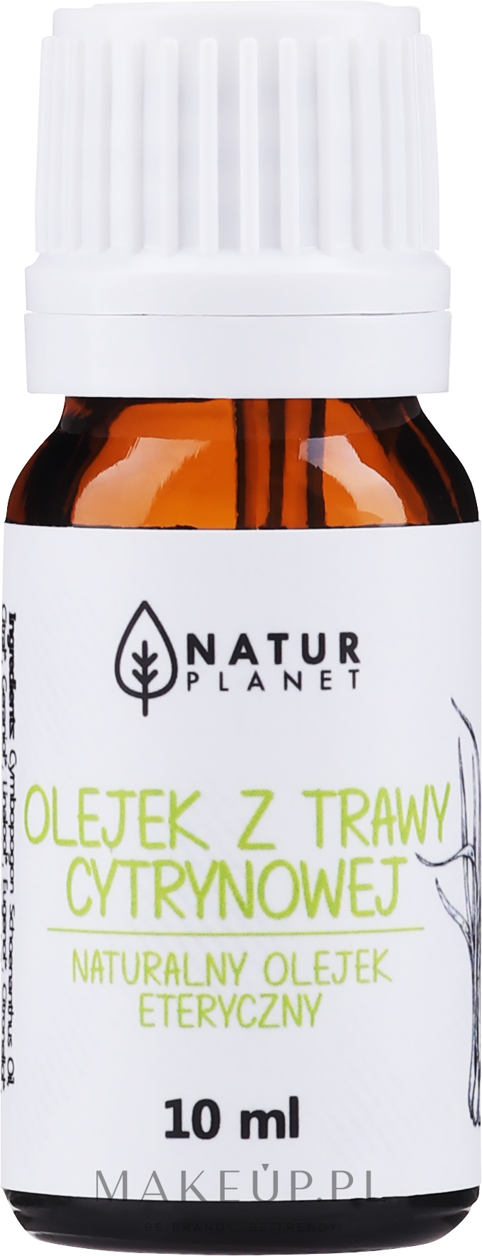 Naturalny olejek eteryczny Trawa cytrynowa - Natur Planet Essential Lemongrass Oil — Zdjęcie 10 ml