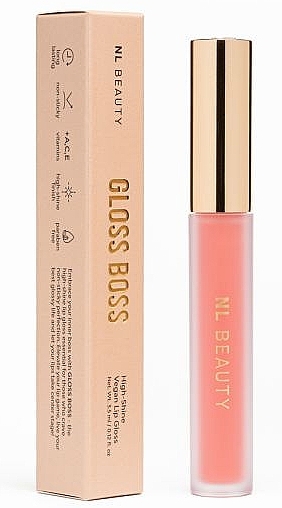 Błyszczyk do ust - NL Beauty Gloss Boss Lip Gloss — Zdjęcie N1