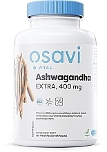 Suplement diety Ashwagandha, 400 mg - Osavi Ashwagandha Extra — Zdjęcie N2