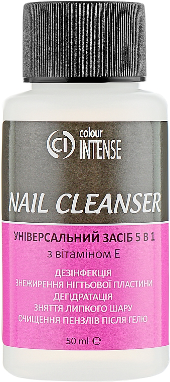 Uniwersalny środek do paznokci 5 w 1 - Colour Intense Nail Cleanser