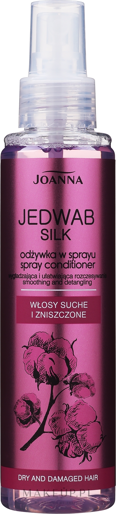 Odżywka w sprayu ułatwiająca rozczesywanie włosów - Joanna Jedwab Silk — Zdjęcie 150 ml