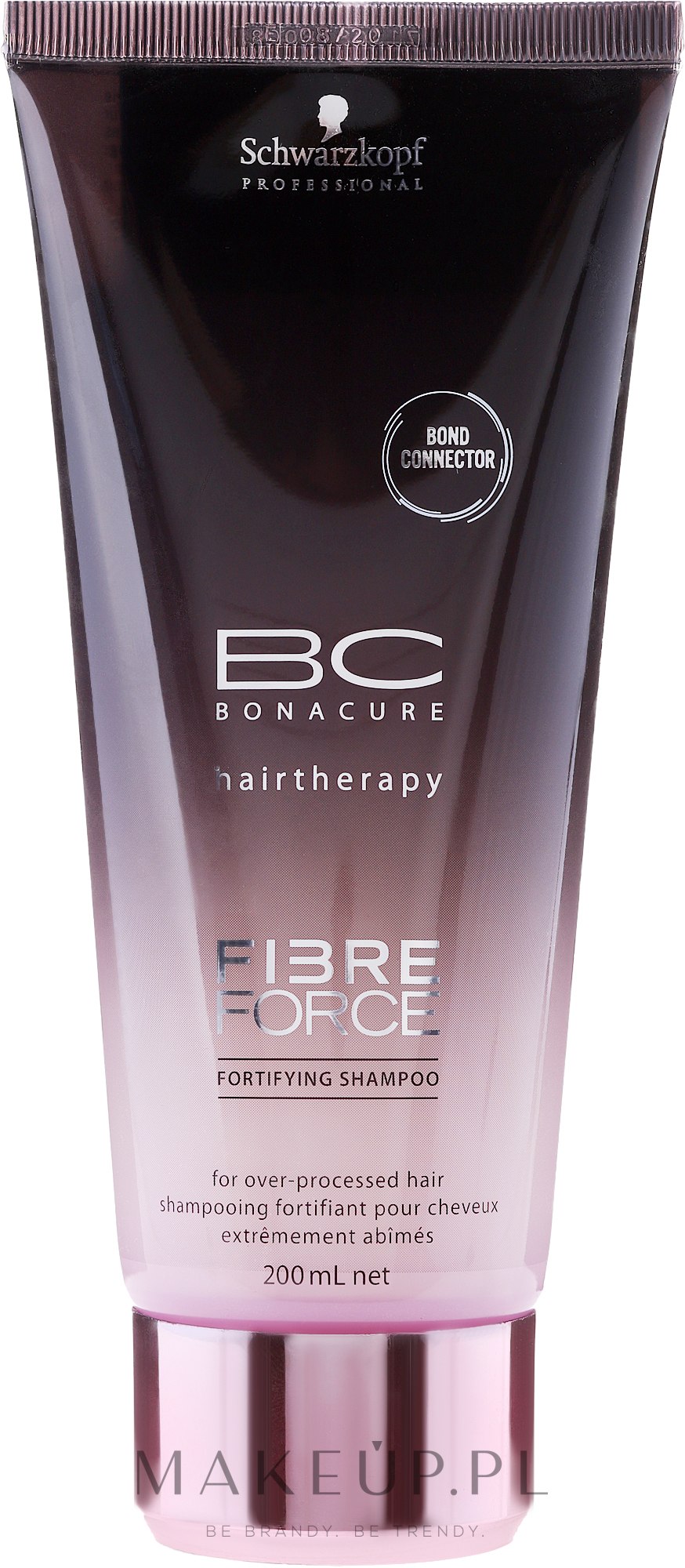 Wzmacniający szampon do włosów zniszczonych - Schwarzkopf Professional BC Bonacure Fibre Force Fortifying Shampoo — Zdjęcie 200 ml
