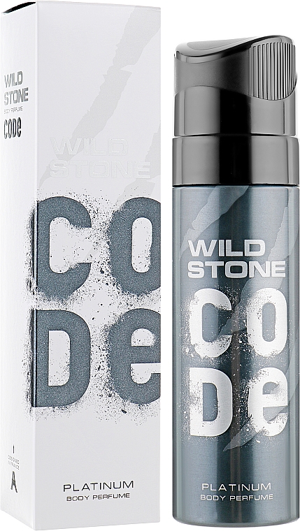 Perfumowany spray do ciała - Wild Stone Code Platinum — Zdjęcie N1