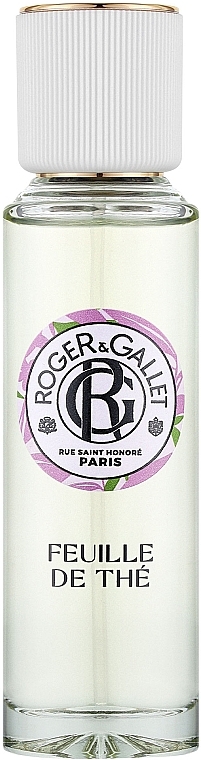 Roger&Gallet Feuille de The Wellbeing Fragrant Water - Woda toaletowa — Zdjęcie N1