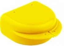 Kup Pojemnik na aparat ortodontyczny i protezy, żółty - Falcon Classic Midi