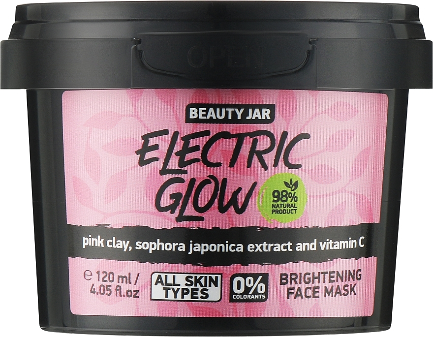 Rozjaśniająca maseczka do twarzy - Beauty Jar Electric Glow Brightening Face Mask — Zdjęcie N1