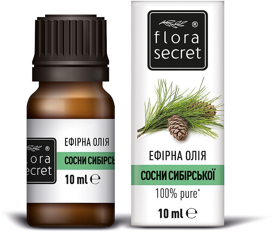 Olej eteryczny z sosny syberyjskiej - Flora Secret — Zdjęcie N1