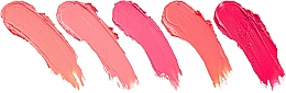 Zestaw 5 pomadek do ust - Revolution Pro Lipstick Collection Matte Pinks — Zdjęcie N2