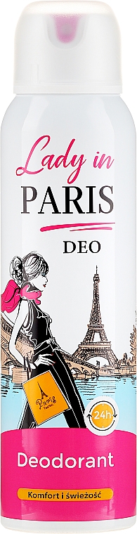 Perfumowany dezodorant w sprayu - Lady In Paris Deodorant — Zdjęcie N1