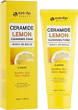 Pianka oczyszczająca z ceramidami i ekstraktem z cytryny - Eyenlip Ceramide Lemon Cleansing Foam — Zdjęcie N1